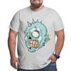 Plus Size S-6XL for 50-135KG Kawaii Vintage Anime Printed Men T Shirt Funny Summer Casual Short Sleeves Tops Tees