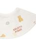Gelato Pique Baby Cereal Bear Bib PBGG244688 OWHT F