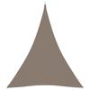 VidaXL Sunshade Sail Oxford Fabric Triangular 5x6x6 M Taupe