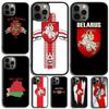 Чехол для телефона с флагом и гербом Беларуси для iPhone 17 Air 15 16 14 11 12 13 Pro MAX Plus