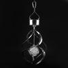 Светодиодный светильник Wind Chime Light на солнечной батарее, красочный подвесной светильник-вертушка для домашнего декора сада
