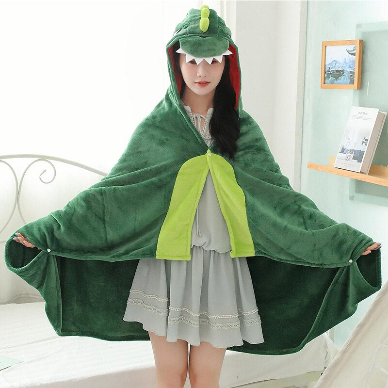 Халат с капюшоном для девочек, женщин и мужчин для пляжного бассейна, спа-салона, полотенца для тренажерного зала, фитнес-полотенца, угольного полотенца, банного халата, банного халата, ночного белья для сна