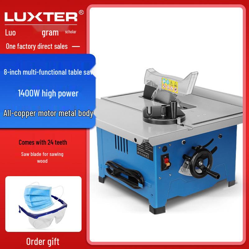 LUXTER 8" Маленькая настольная пила с угловым резом 45° для точной резки