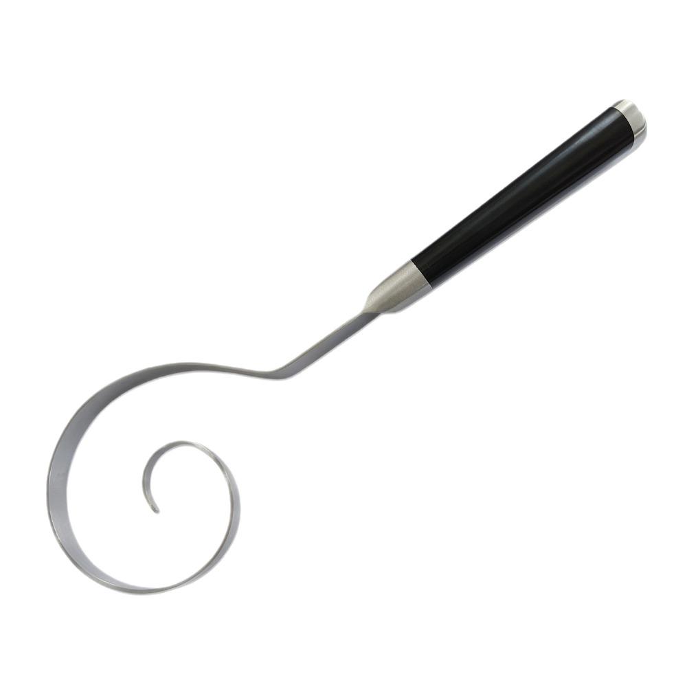 Rust-proof Stainless Steel Dough Whisk Handheld Dough Blending Tool Pastry Making