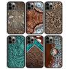 Чехол для телефона из натуральной кожи в деревенском коричневом стиле для iPhone 13 11 12 Pro Max mini XS XR X 8 Plus 7 SE 2020 6S 5S Coque