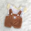 Wears Overalls 15cm/20cm Doll Trousers Fashion Cotton Pants 20cm Doll Clothes T-shirt Clothes