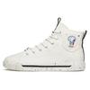 Snoopy X Canvas High-Top Sneakers Women Sneakers White Black 922138604-3