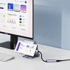 Многофункциональная USB-C док-станция с видеовыходом HDTV 4K 60 Гц, высокоскоростной передачей данных USB 3.0 и зарядкой PD 100 Вт