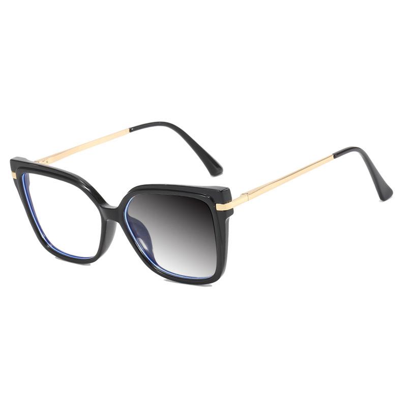 Модный брендовый дизайн, квадратная лоскутная леопардовая женская изысканная оправа для очков, фотохромная, анти-синий свет, женские очки для чтения