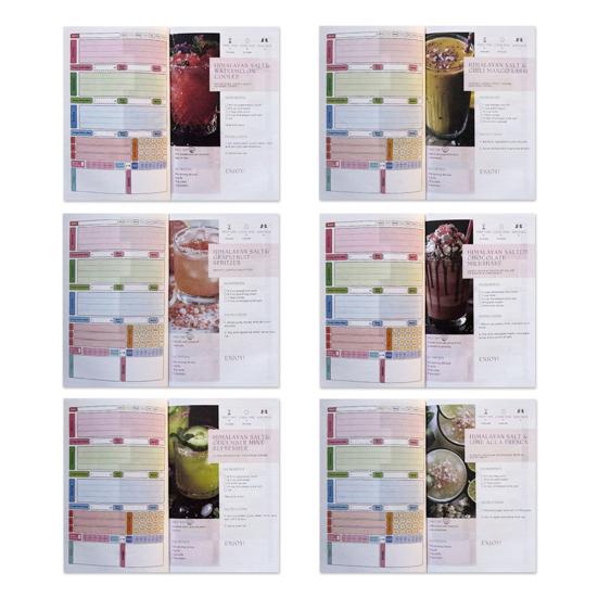 Дневник рецептов 28-дневный план челленджа для похудения Утренний детокс-ритуал с розовой солью, лимоном, имбирем и апельсином Натуральные ингредиенты Рецепты для повышения энергии