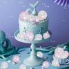 16Pcs/set Mermaid Party Cake Decoration Bubble Pearl Balls Cake Topper Girls Birthday Party Cupcake Dessert DIY Decor Wedding