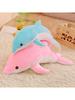 1 Couple Dolphin Pet Plush Toy - Soft and Durable Dog Dolphin Plush Toy