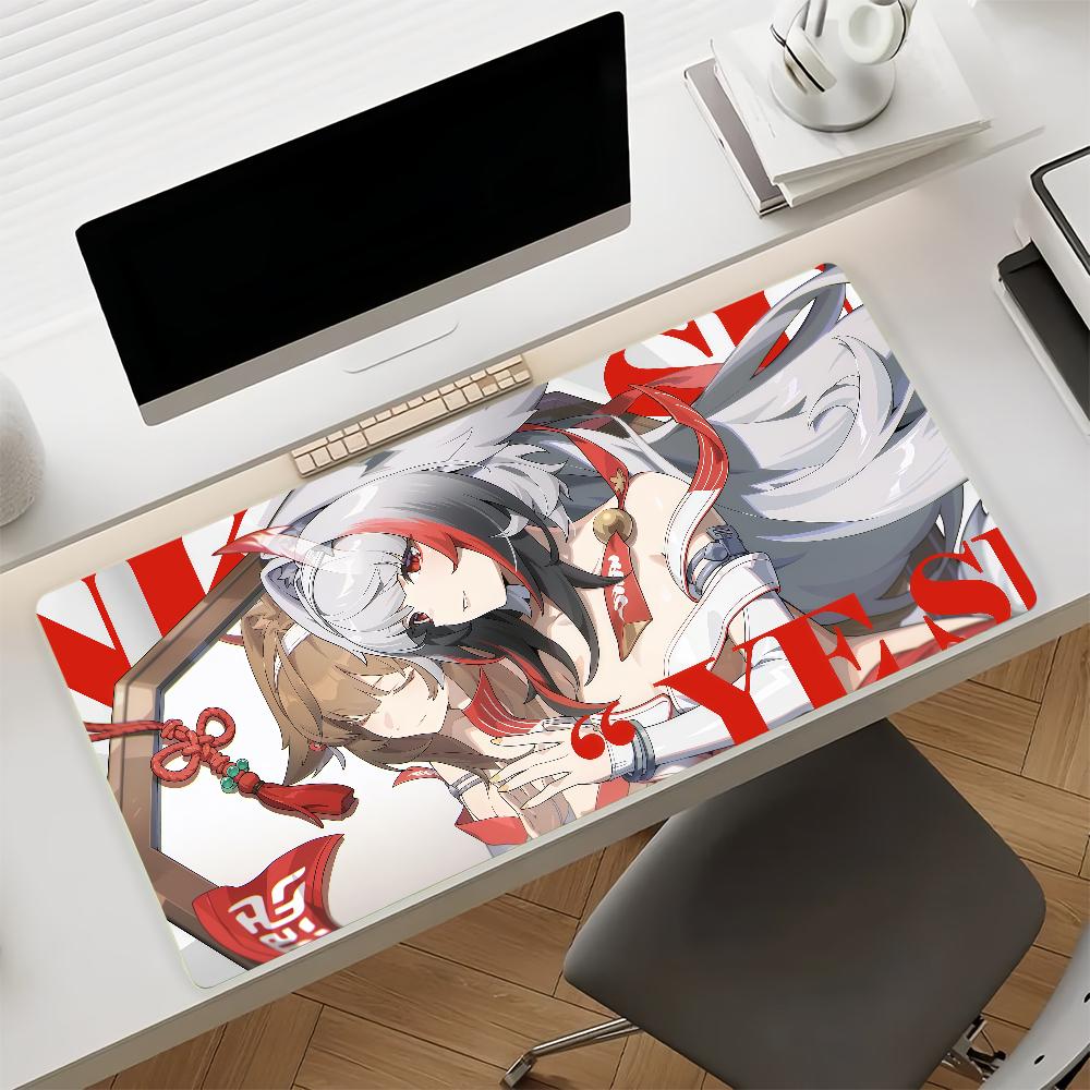 ZZZ Ye Shunguang Mouse Pad Nonslip Rubber Computer Mat Gamer Balance Decoracion Deskmat Laptop Office Large
