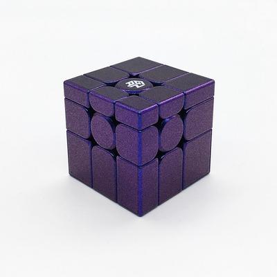3X3 GAN Mirror M UV Ganz Gan Mirror M UV Cube 33 Магнитный кубик Рубика 333 / Shining Violet UV Purple, популярные корейские головоломки