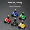 Bike Cable Housing Guide Aluminum Alloy Lightweight MTB Road Mountain Cycling Bicycle Shift Oil Cable Housing Holder Clip Clamp