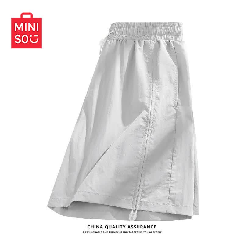 MINISO Женские быстросохнущие широкие шорты-карго