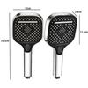 Large Panel Bathroom Accessories Large Flow Rainfall Shower Replacement Hand Shower Head  Universal