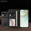 Для Coolpad C16 Cool 30 Eco 40i X100 Чехол-бумажник с откидной крышкой Кожаная обложка Слот для карт Ремешок на руку Беспроводная зарядка