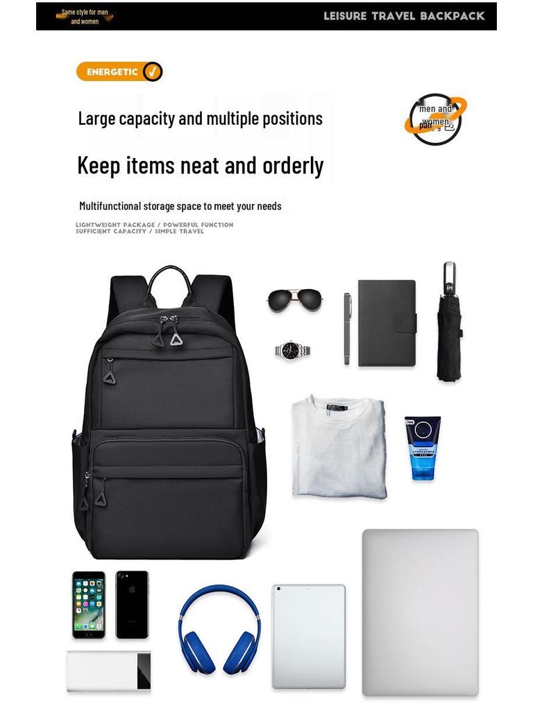 Korean Style Simple Backpack - Large Capacity for Students