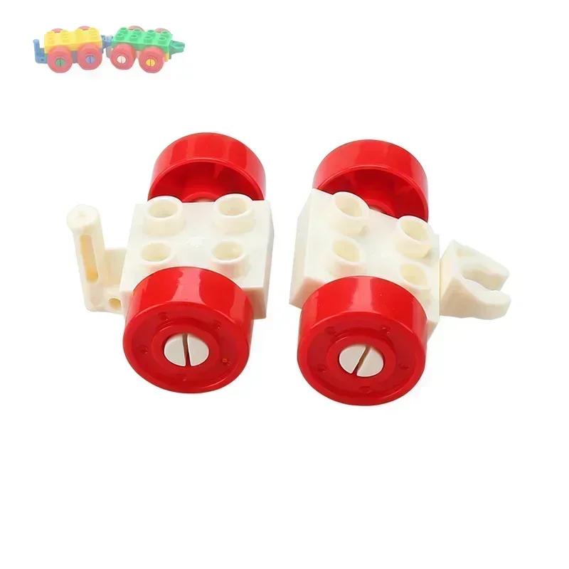 Большие строительные блоки Аксессуары Совместимые Большие кирпичи Дети Дети Грузовик Машина Автобус Серия Городское движение Сборка Развивающая игрушка