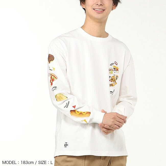 Retro Fast Food Black [Chums] L/S T-Shirt Men's