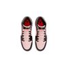 Детские кроссовки Air Jordan 1 Mid GS Black Pink Crimson Atmography Infrared-23 554725-604
