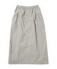 Snow Peak Nylon Tussah Utility Storage Skirt Light Grey SK-25AW001, Women's