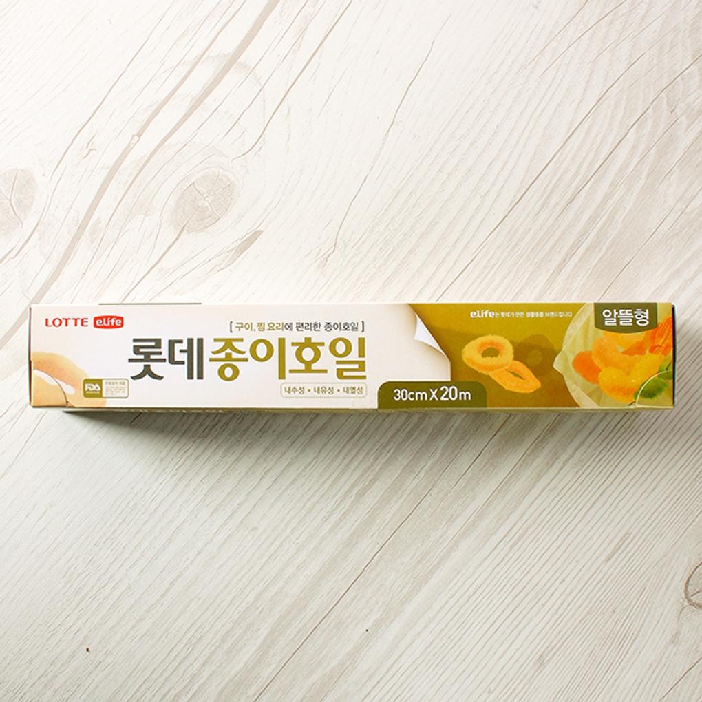 Lotte Paper Foil Economical Type (30cmx20M) Round Paper Foil