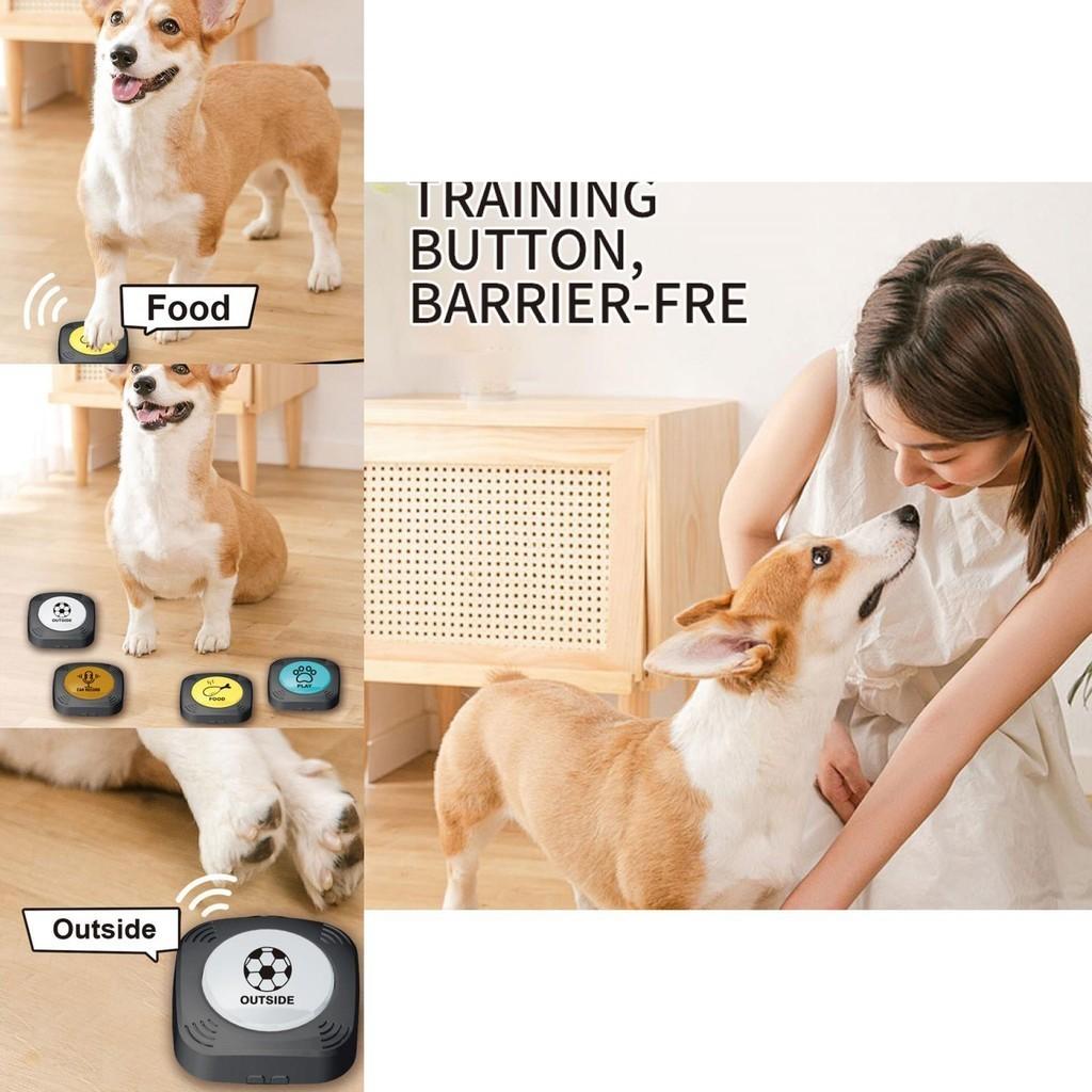 Talking Pet Training Toy Plastic Dog Buttons Set For Communication And Teaching Your Pet