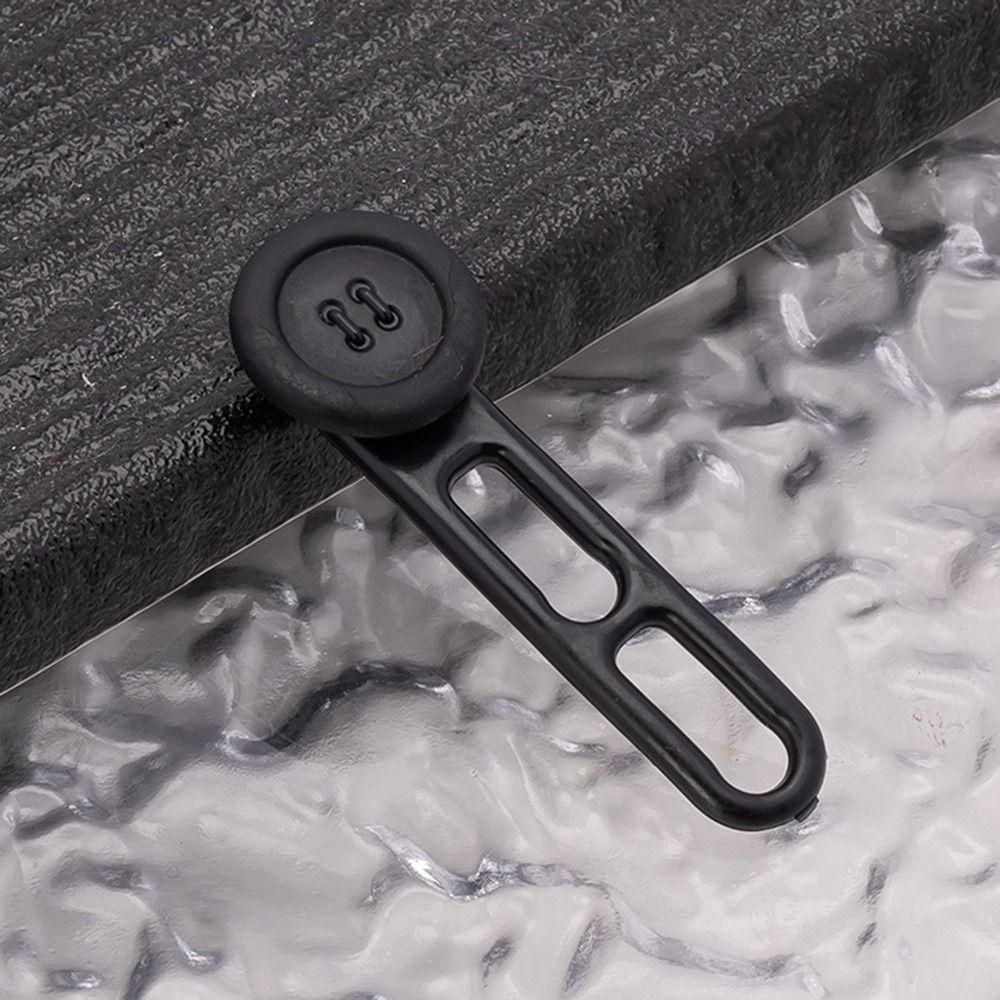 10Pcs Elastic Shirts Button Expanders Neck Extender Collar Button Extender for Shirt Dress Pants