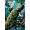 5D DIY Алмазная вышивка Два павлина Алмазная картина Вышивка крестом Горный хрусталь
