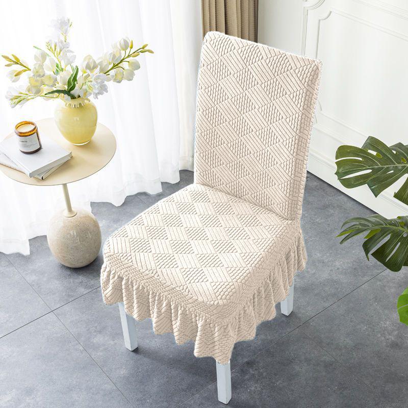 Chair Cover Universal Stool Four Seasons Universal Chair Cover Home Dining Table Backrest Integrated Seat Cover Elastic Chair Cover