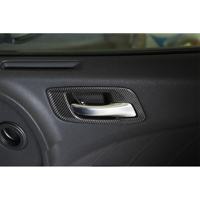 Внутренняя ручка двери автомобиля, декоративная крышка, наклейки для Dodge Charger Chrysler 300C 2011-2023, внутренние молдинги