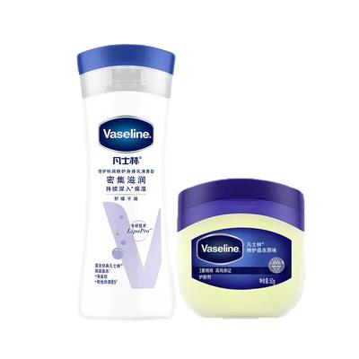 Лосьон для тела Vaseline Advanced Repair и заживляющее желе дуэт