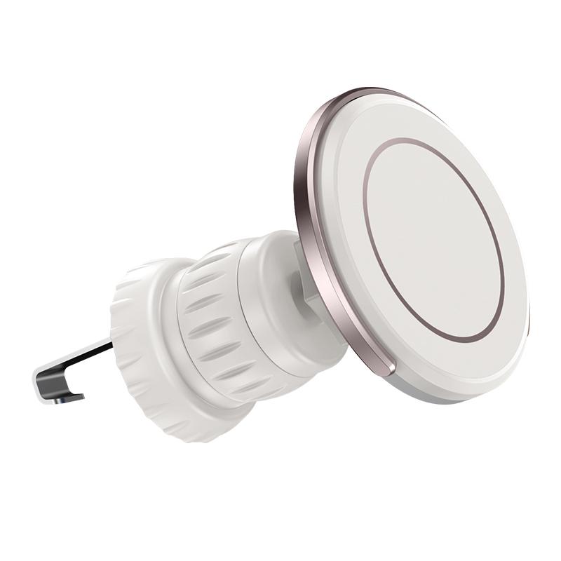 Держатель для телефона Magsafe в автомобиль, Мощный магнетизм, Премиальное качество, Управление одной рукой, Металлический крючок, Магнитное крепление для телефона в автомобиль