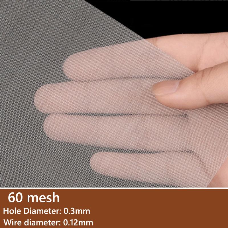 1-5pcs 304 Stainless Steel Filter Screen 4/5/8/20/30/40-400 Mesh Woven Wire High Quality Stainless Steel Screening Filter Sheet