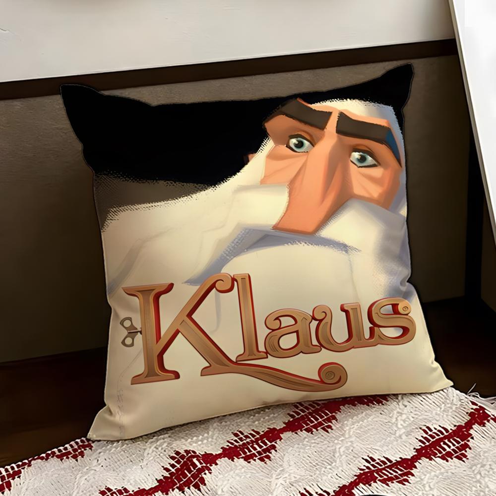 KKlaus Film Cushion Cover Reversible Soft Durable Pillow Cover Home Car MultiScene Use for Daily Comfort