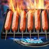 Sausage pan Grill Pan, 6 Cavity, Nonstick, DIY maker for Outdoor