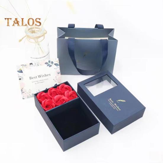 Вечная подарочная коробка с розами, консервированные цветы, шкатулка для украшений для женщин, жен, мам, на день рождения, на день матери, на день святого валентина, на рождество