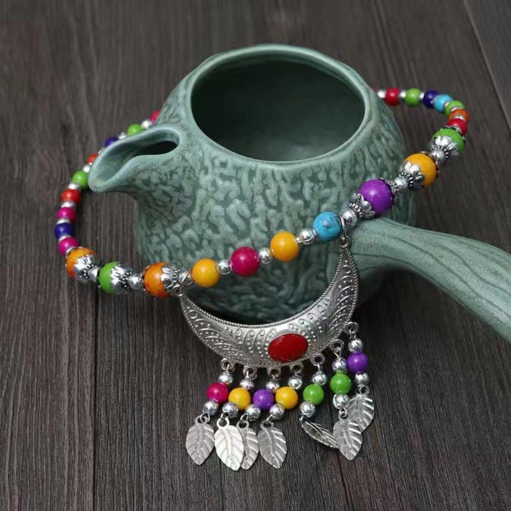 Hairdress Headband National style Forehead Chain Fashion Jewelry Eyebrow Pendant Women Necklace