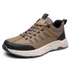 Men's Hiking Shoes High-quality Sole Wear-resistant Sports Training Shoes Men's Genuine Leather Casual Shoes Park Running Shoes