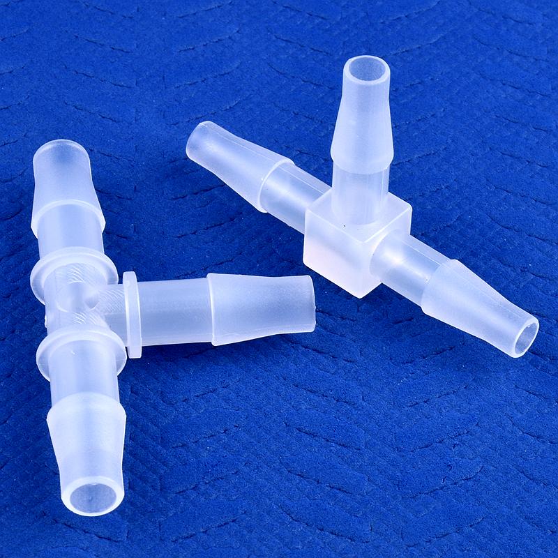 10 шт./лот 1,6~17,5 мм полипропиленовый тройник-соединитель для аквариума, 3-ходовое соединение, садовые шланговые соединители для воды, 20 мм, 25 мм, быстроразъемные соединения типа «пагода»
