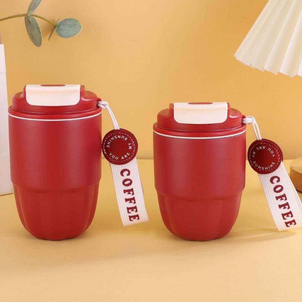 Small Capacity Stainless Steel Coffee Mug Mini Pumpkin Water Cup Thermo Bottle Dual Drink Cup Home