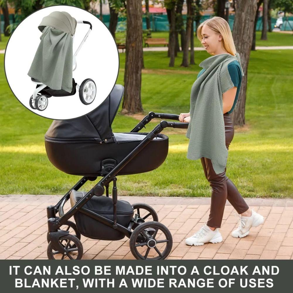 3Pcs Breathable Nursing Cover Set Adjustable Baby Feeding Clothes Breastfeeding Shawl  Scarf