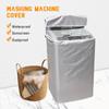 Waterproof Dustproof Washing Machine Cover Sunscreen Household Protective Cover With Zipper Laundry Dryer Cover