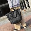 1pc Men's Lightweight Large Capacity Fashion Handbag, Retro Solid Color Waterproof Tote Bag,