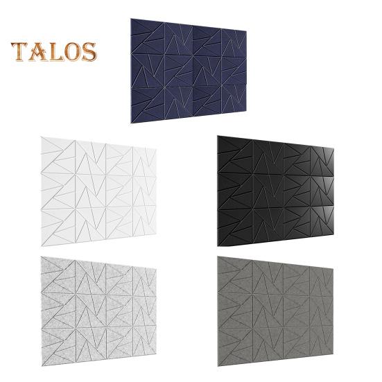 12 шт. звукоизоляционная стеновая панель самоклеящаяся звукопоглощающая высокоплотная толстая акустическая пенная панель шумоподавляющая настенная декоративная плитка