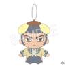 Chugai Mining Golden Kamuy X Sanrio Characters Sitting Plush Mascot Tanigaki X Pompompurin 110mm Made of Polyester Approx.