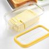 Hand Press Butter Keeper Plastic Butter Slice Container Household Cheese Storage Box  Baking