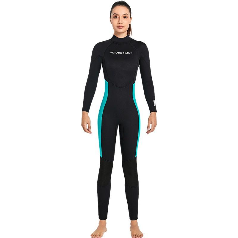 3mm Fullsuit Wetsuit Diving Surfing Snorkeling Cold Water Swimming Men Women Thermal Neoprene Dive Suit